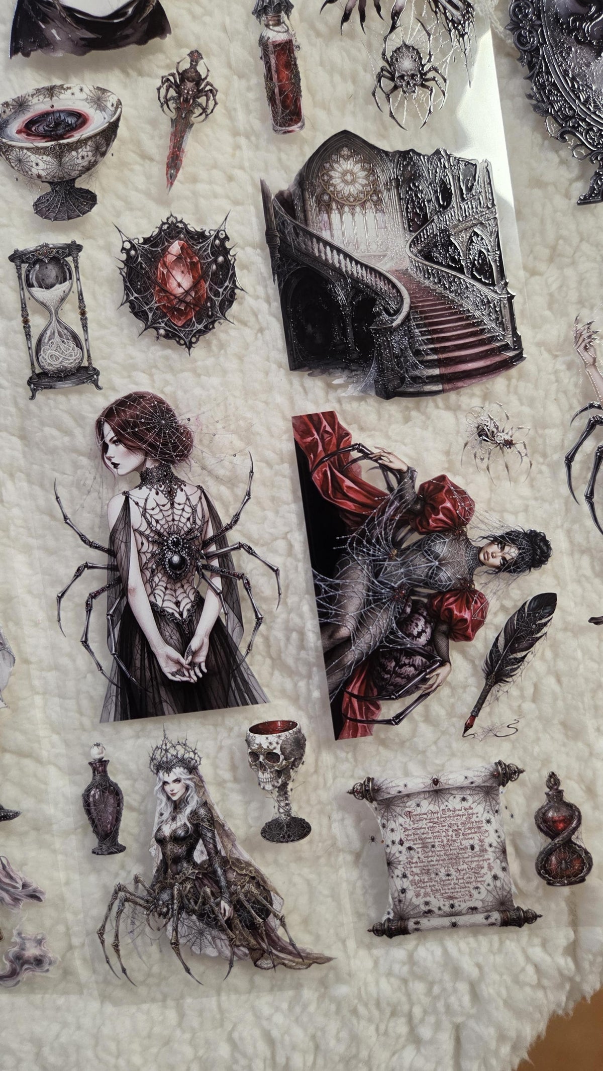 Caught in Her Web - PET Tape | Scrapbooking & Journaling