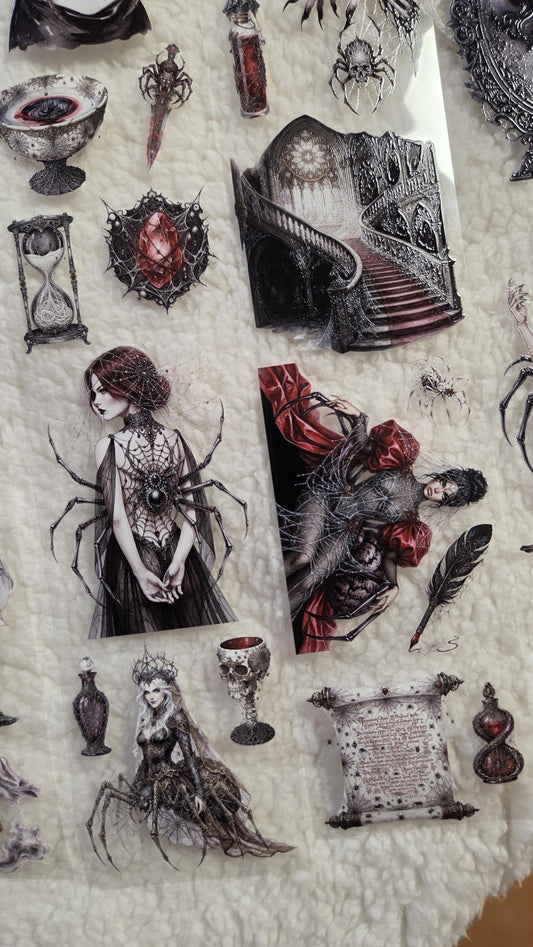 Caught in Her Web - PET Tape | Scrapbooking & Journaling