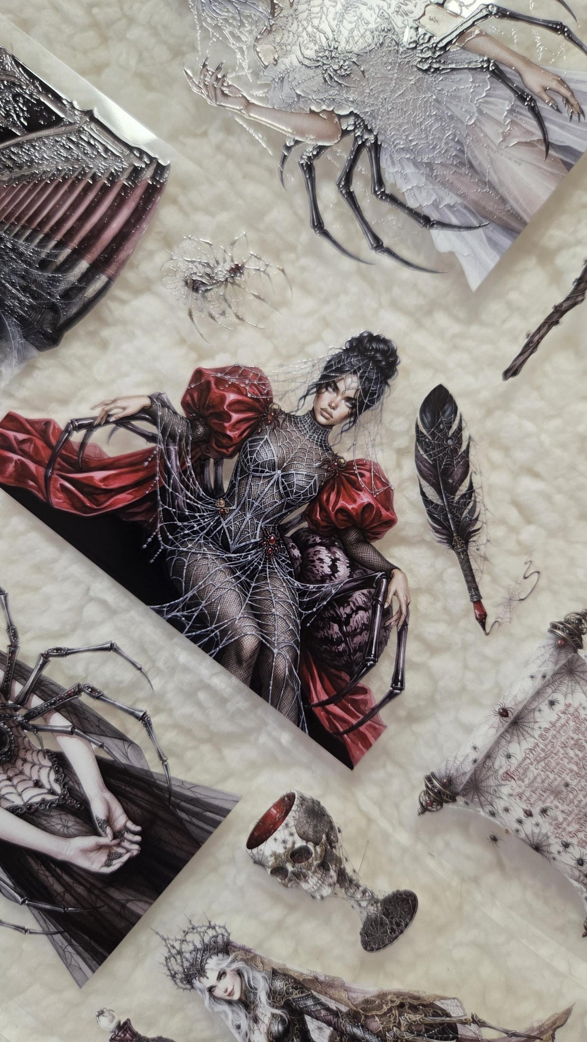 Caught in Her Web - PET Tape | Scrapbooking & Journaling