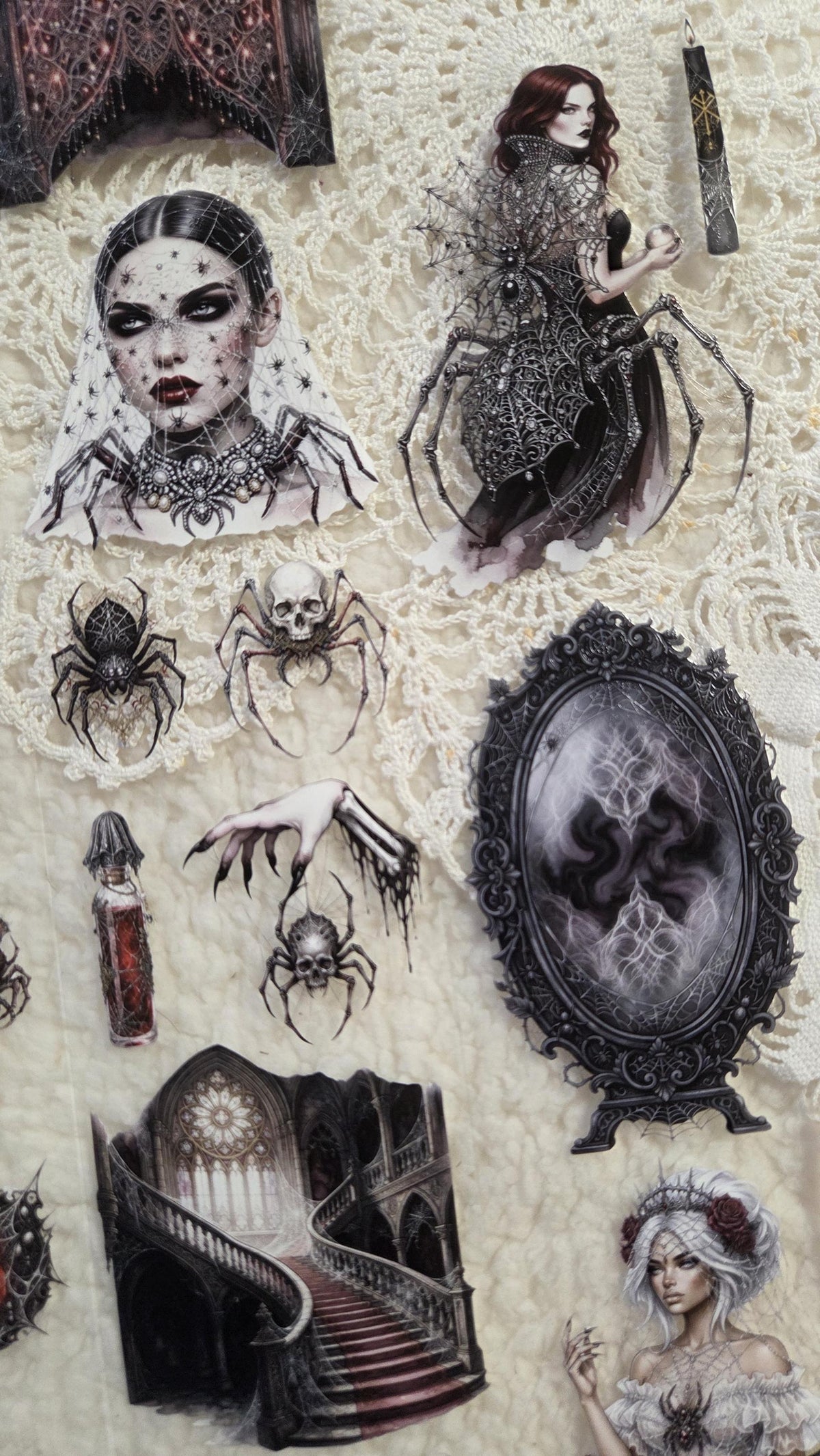 Caught in Her Web - PET Tape | Scrapbooking & Journaling