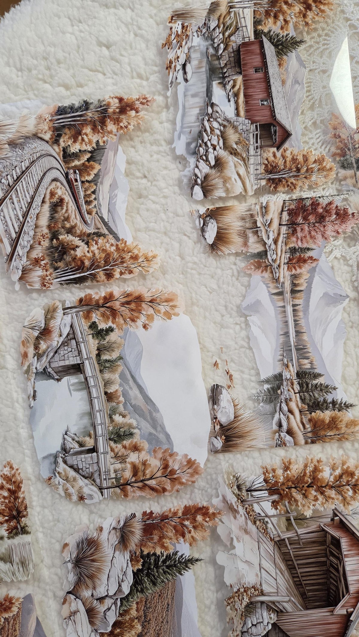 Among Autumn Peaks XXL - PET Tape | Scrapbooking & Journaling