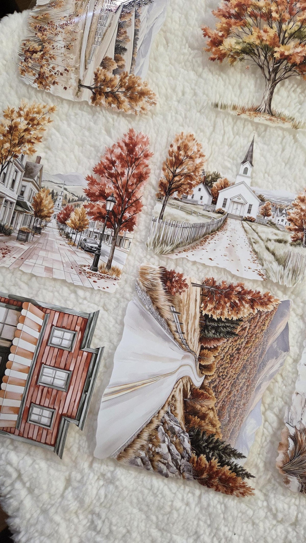 Among Autumn Peaks XXL - PET Tape | Scrapbooking & Journaling
