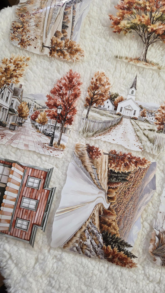 Among Autumn Peaks XXL - PET Tape | Scrapbooking & Journaling
