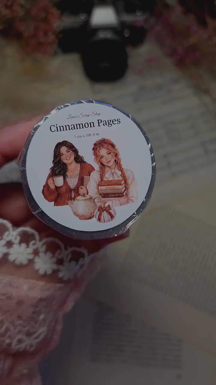 Cinnamon Pages - PET Tape | Scrapbooking & Journaling