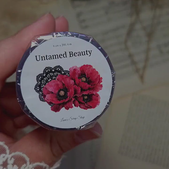 Untamed Beauty - PET Tape |  Scrapbooking & Journaling Supplies