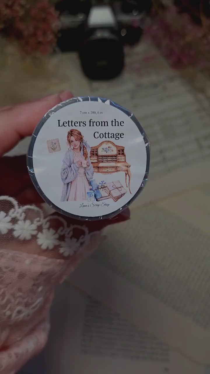 Letters from the Cottage - PET Tape |  Scrapbooking & Journaling Supplies