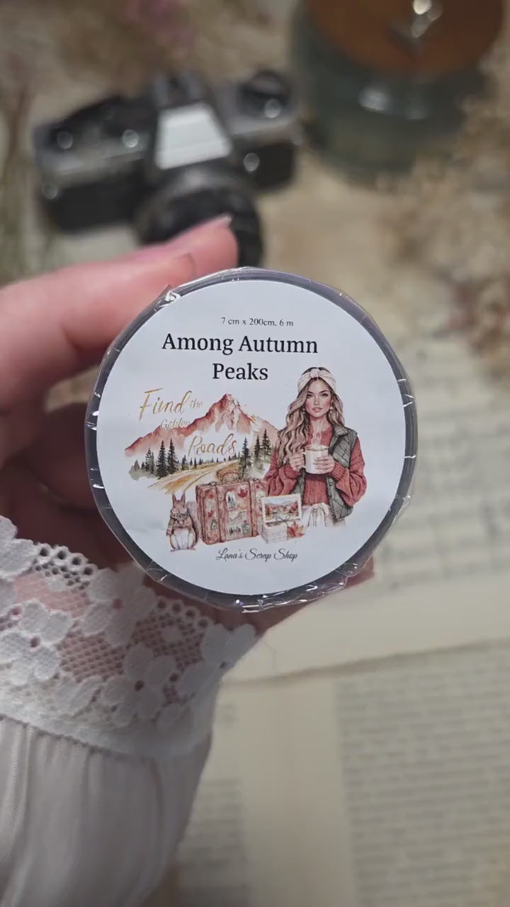 Among Autumn Peaks - PET Tape | Scrapbooking & Journaling