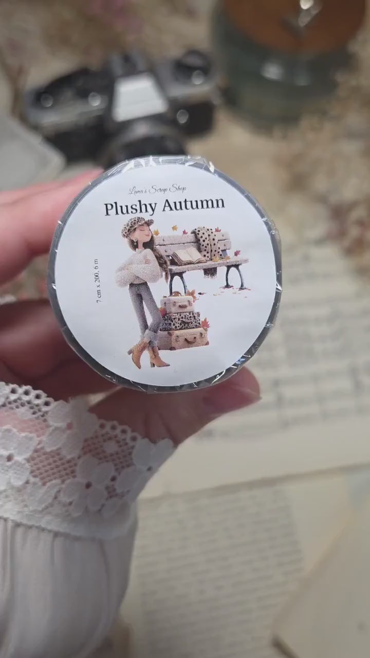 Plushy Autumn - PET Tape | Scrapbooking & Journaling