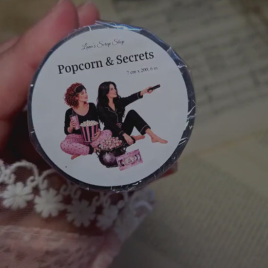 Popcorn and Secrets - PET Tape |  Scrapbooking & Journaling Supplies