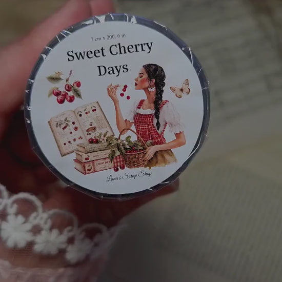 Sweet Cherry Days - PET Tape |  Scrapbooking & Journaling Supplies