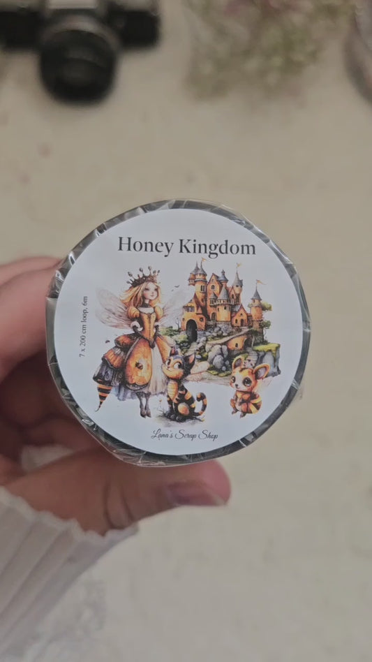 Honey Kingdom, Crystal Ink, PET TAPE, 7 cm wide