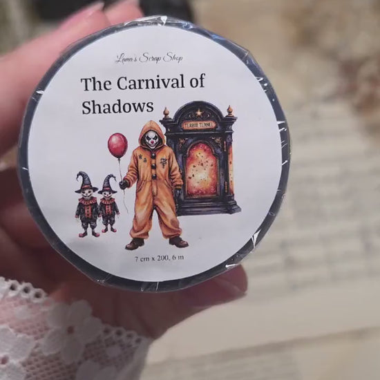 The Carnival of Shadows - PET Tape | Scrapbooking & Journaling
