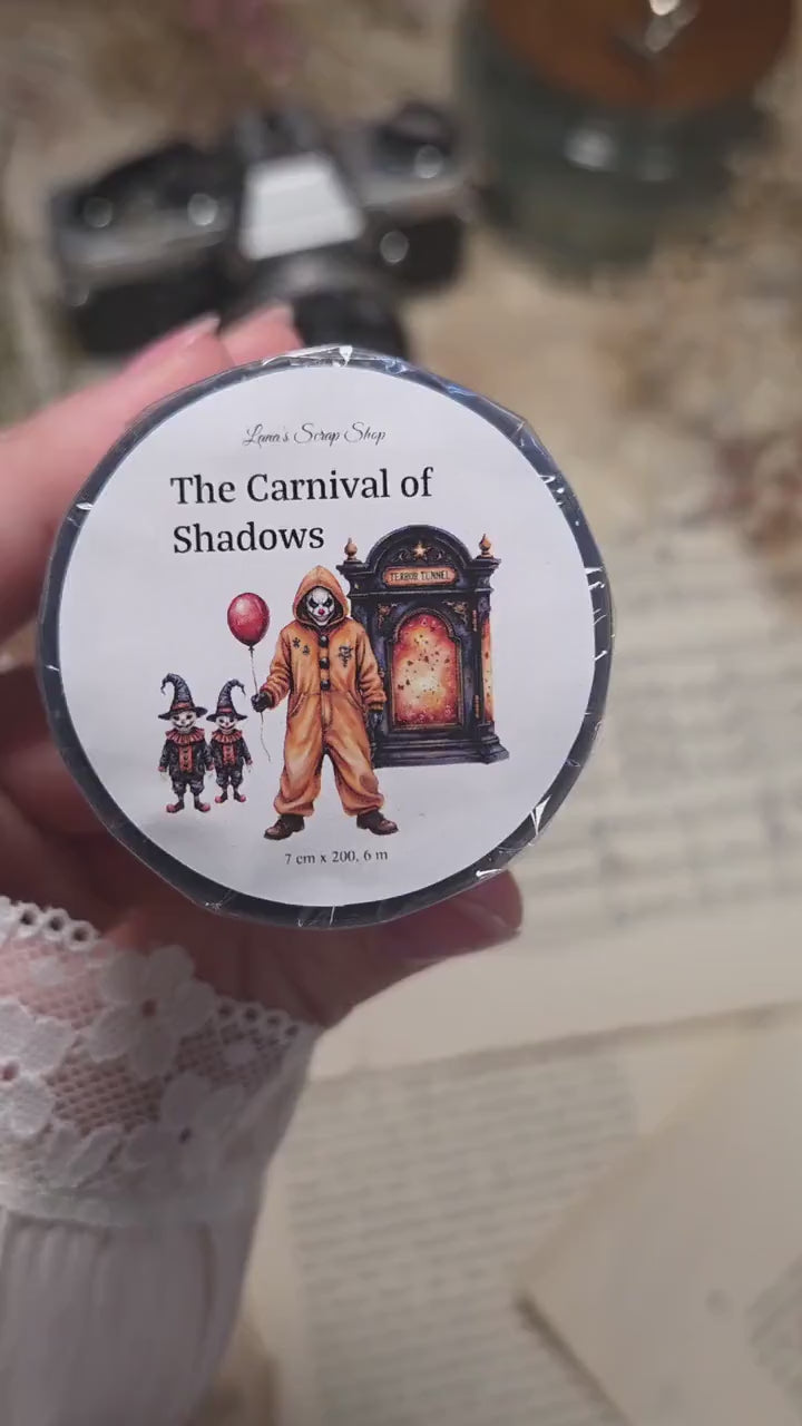 The Carnival of Shadows - PET Tape | Scrapbooking & Journaling