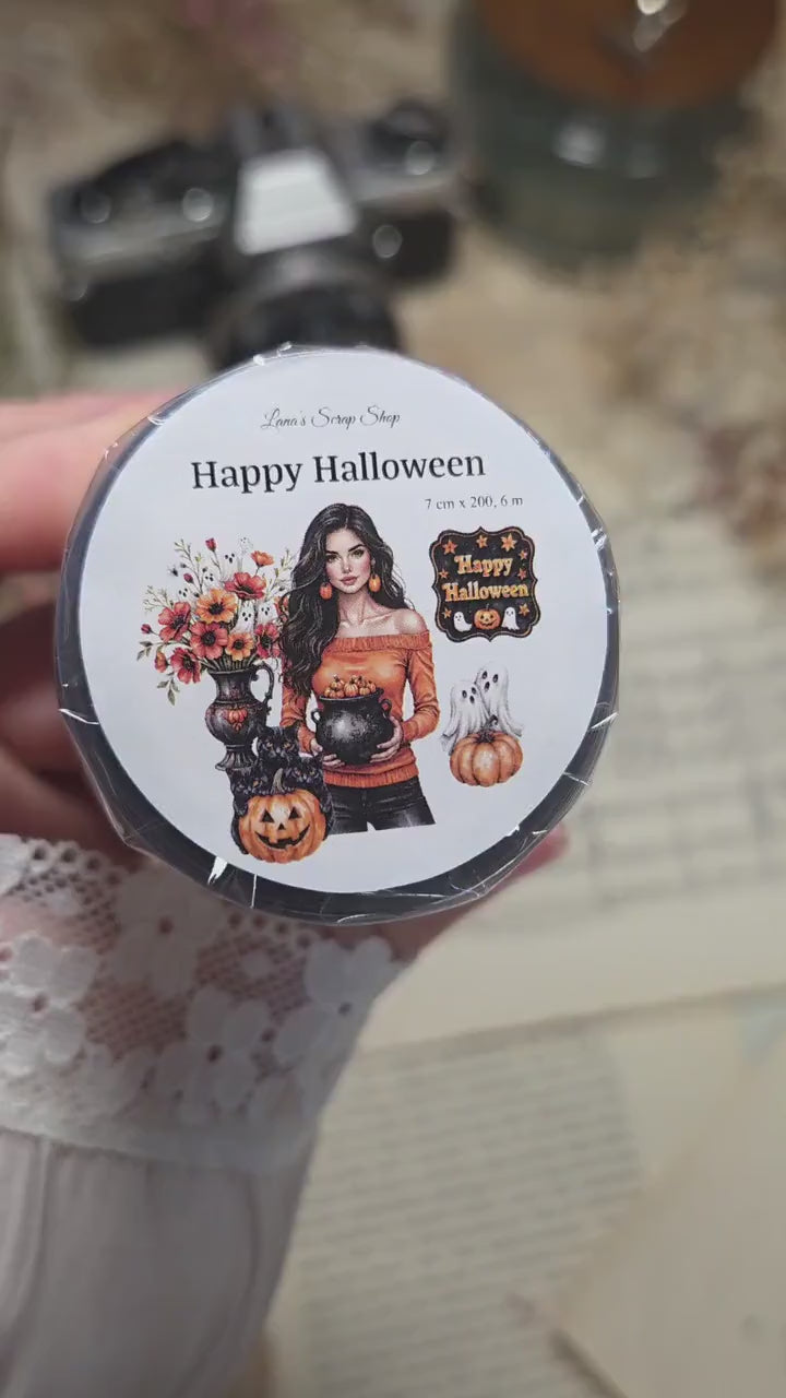 Happy Halloween - PET Tape | Scrapbooking & Journaling