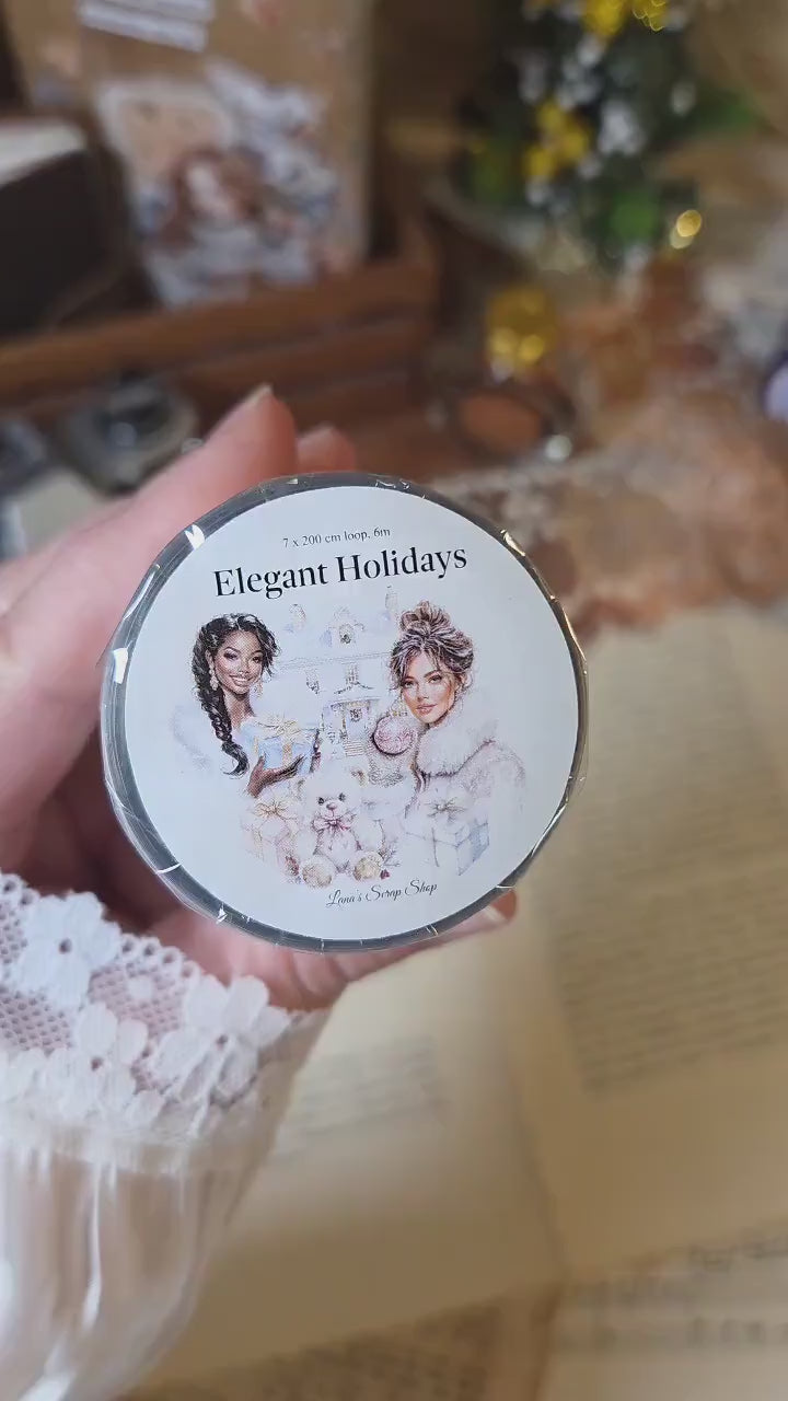 Elegant Holidays - PET Tape | Scrapbooking & Journaling