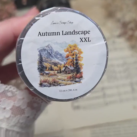 Autumn Landscape XXL - PET Tape | Scrapbooking & Journaling