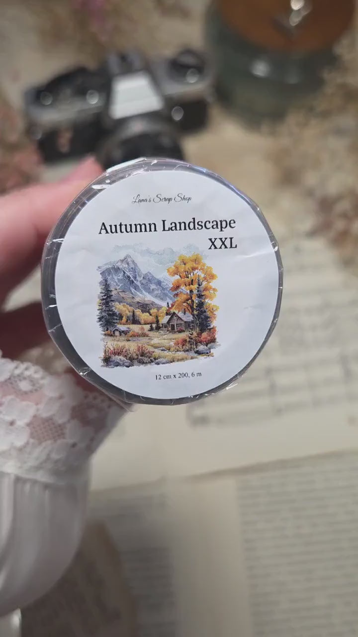 Autumn Landscape XXL - PET Tape | Scrapbooking & Journaling