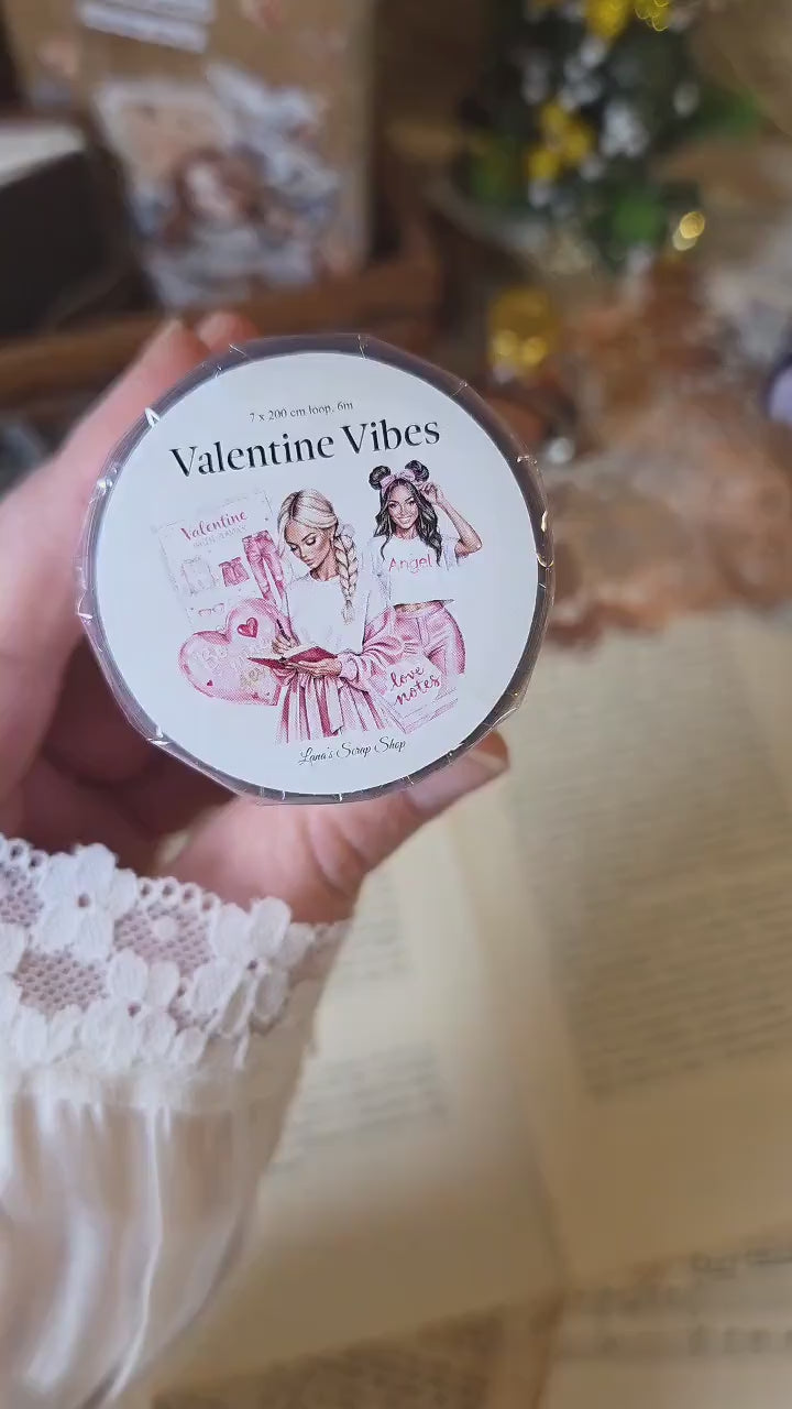Valentine Vibes - PET Tape | Scrapbooking & Journaling