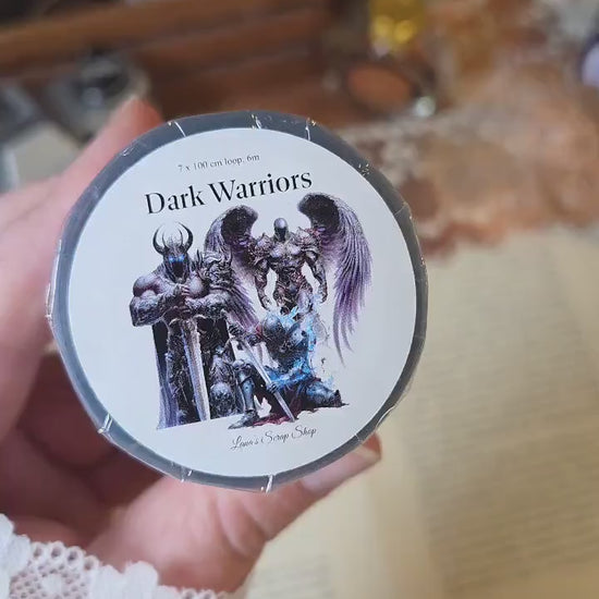 Dark Warriors - PET Tape | Scrapbooking & Journaling Supplies