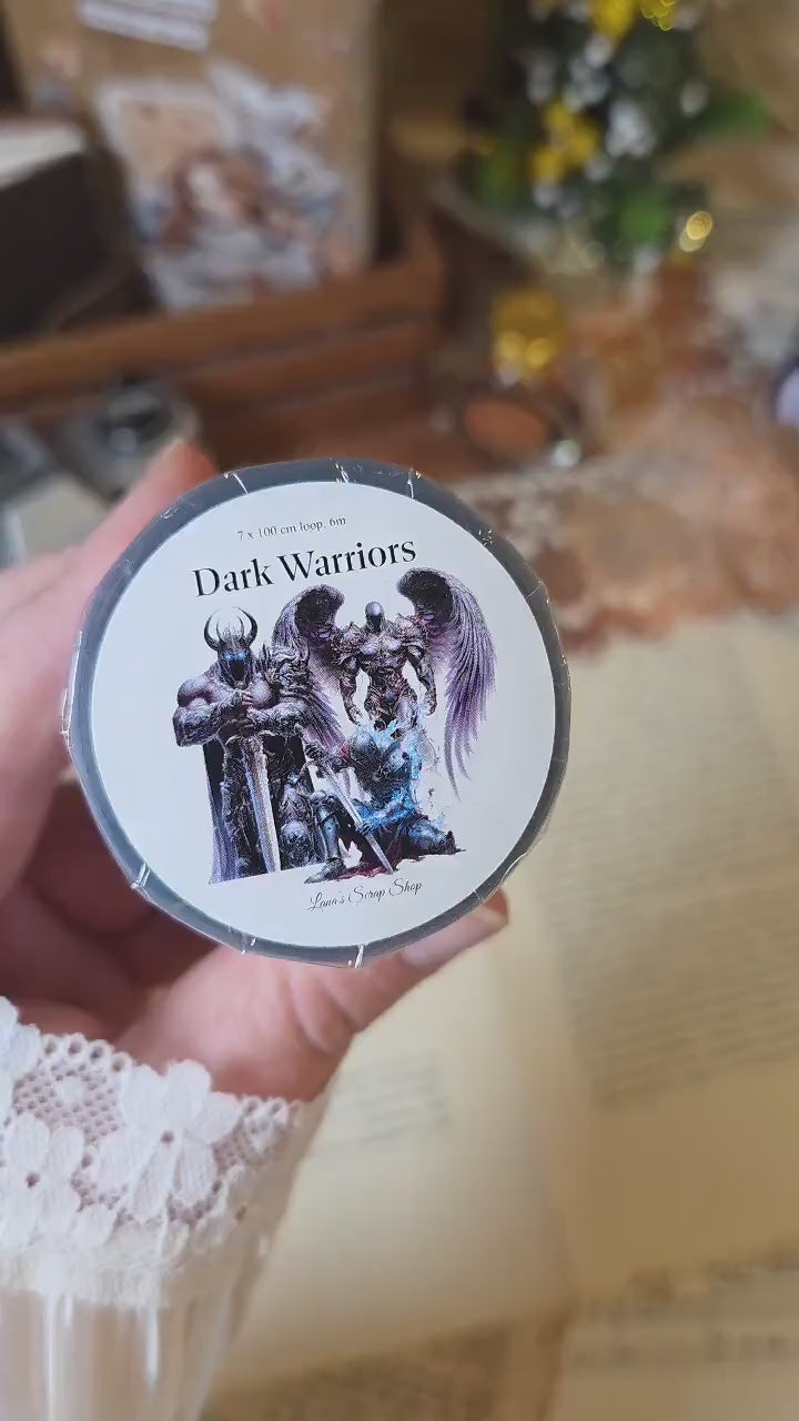 Dark Warriors - PET Tape | Scrapbooking & Journaling Supplies