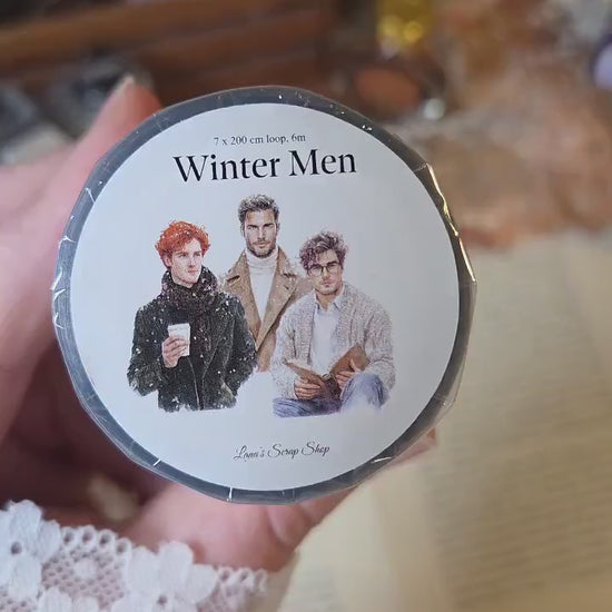 Winter Men - PET Tape | Scrapbooking & Journaling
