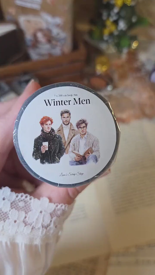Winter Men - PET Tape | Scrapbooking & Journaling