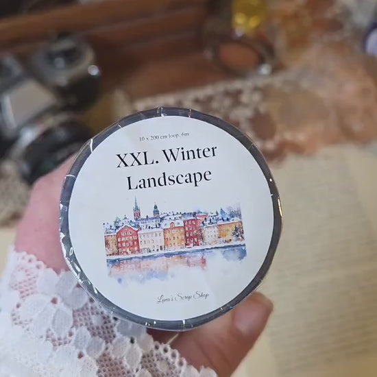 Winter Landscape XXL - PET Tape | Scrapbooking & Journaling