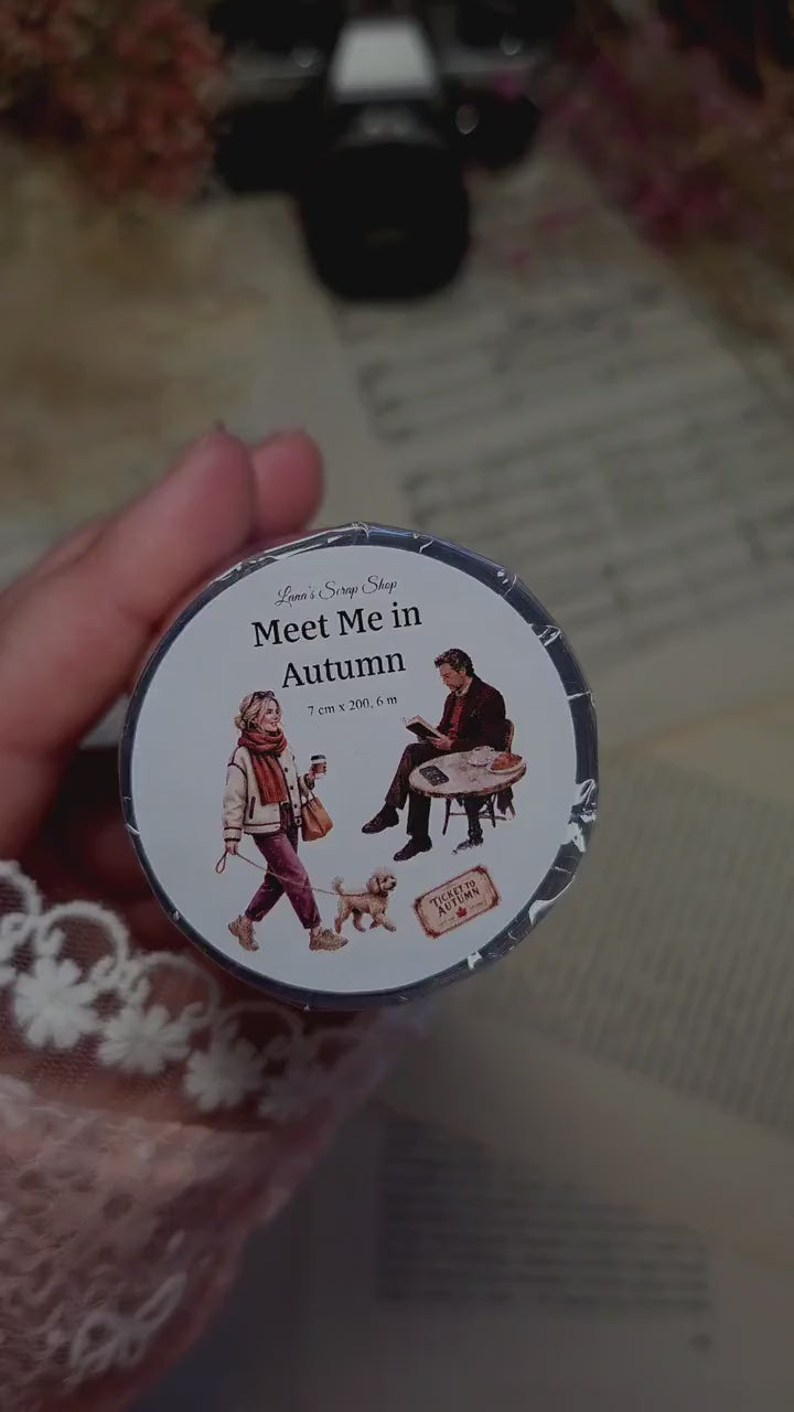 Meet Me in Autumn - PET Tape |  Scrapbooking & Journaling Supplies