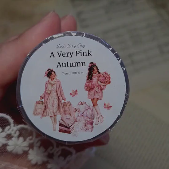 A Very Pink Autumn - PET Tape |  Scrapbooking & Journaling Supplies
