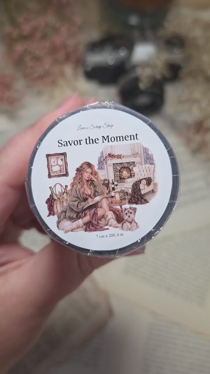 Savor the Moment - PET Tape |  Scrapbooking & Journaling Supplies