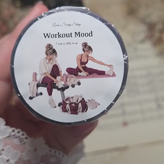 Workout Mood - PET Tape | Scrapbooking & Journaling