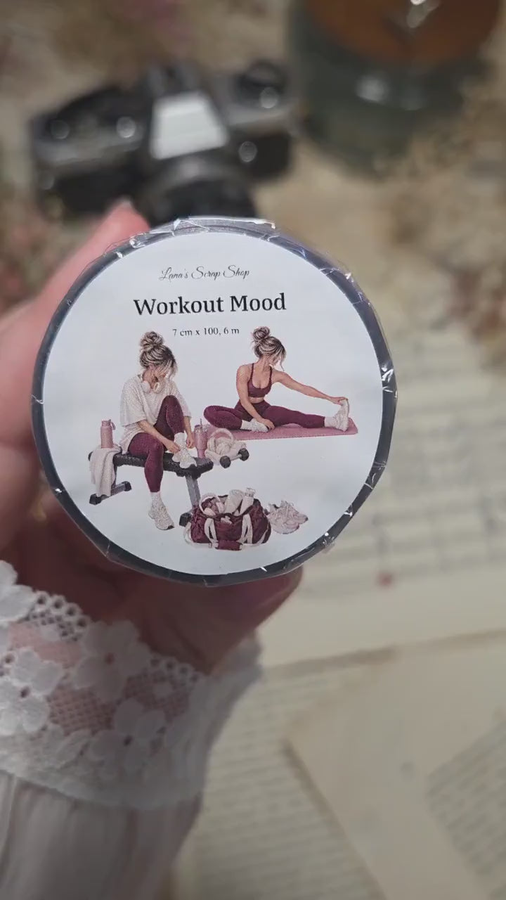 Workout Mood - PET Tape | Scrapbooking & Journaling
