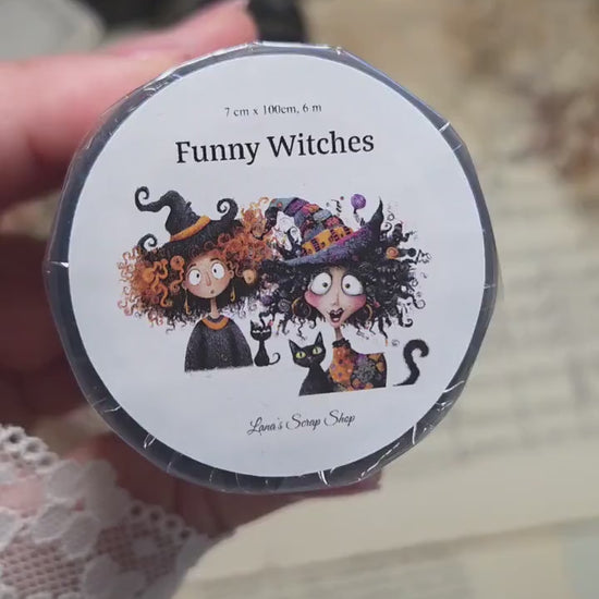 Funny Witches - PET Tape | Scrapbooking & Journaling