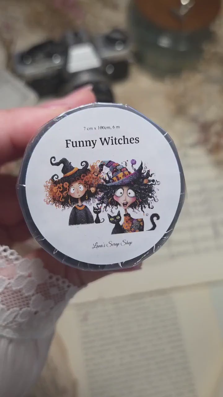 Funny Witches - PET Tape | Scrapbooking & Journaling