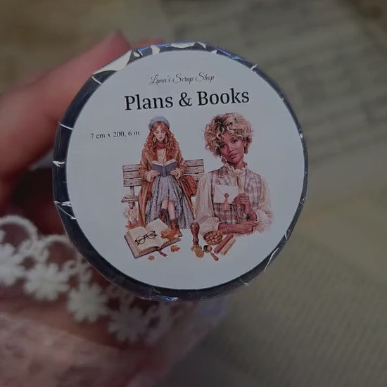 Plans and Books - PET Tape |  Scrapbooking & Journaling Supplies