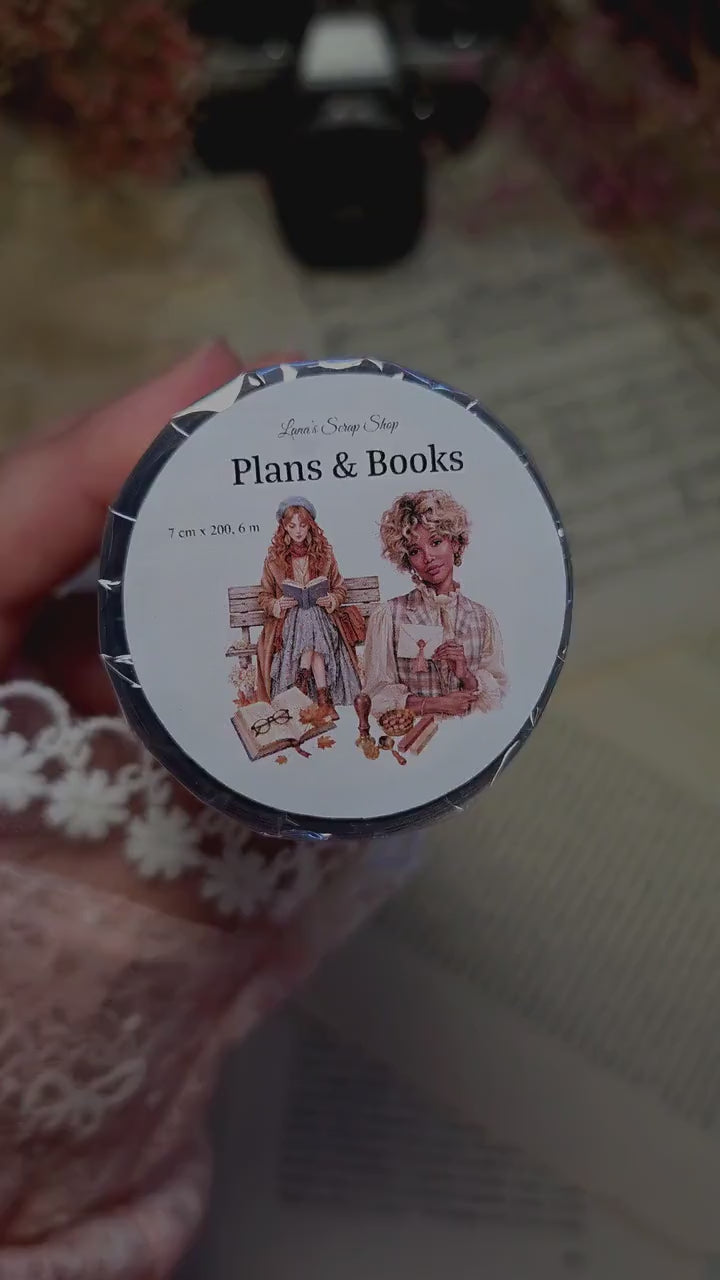 Plans and Books - PET Tape |  Scrapbooking & Journaling Supplies