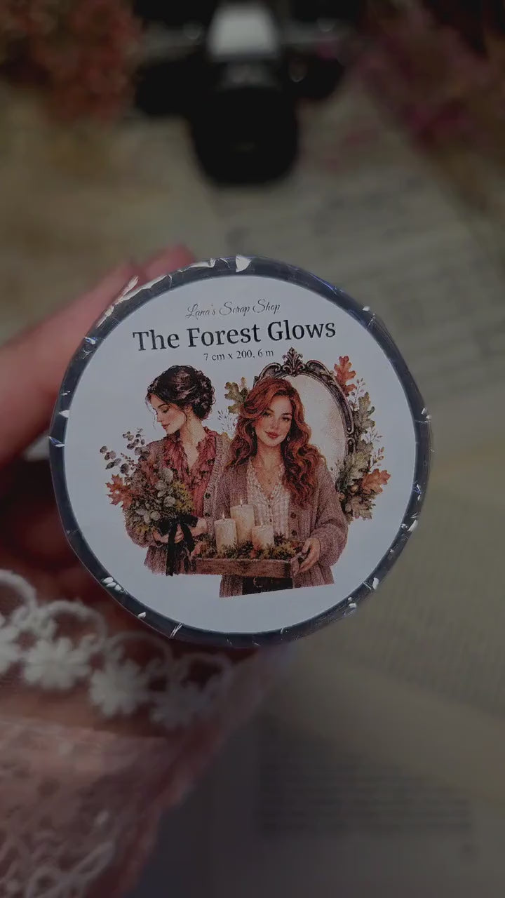 The Forest Glows - PET Tape |  Scrapbooking & Journaling Supplies