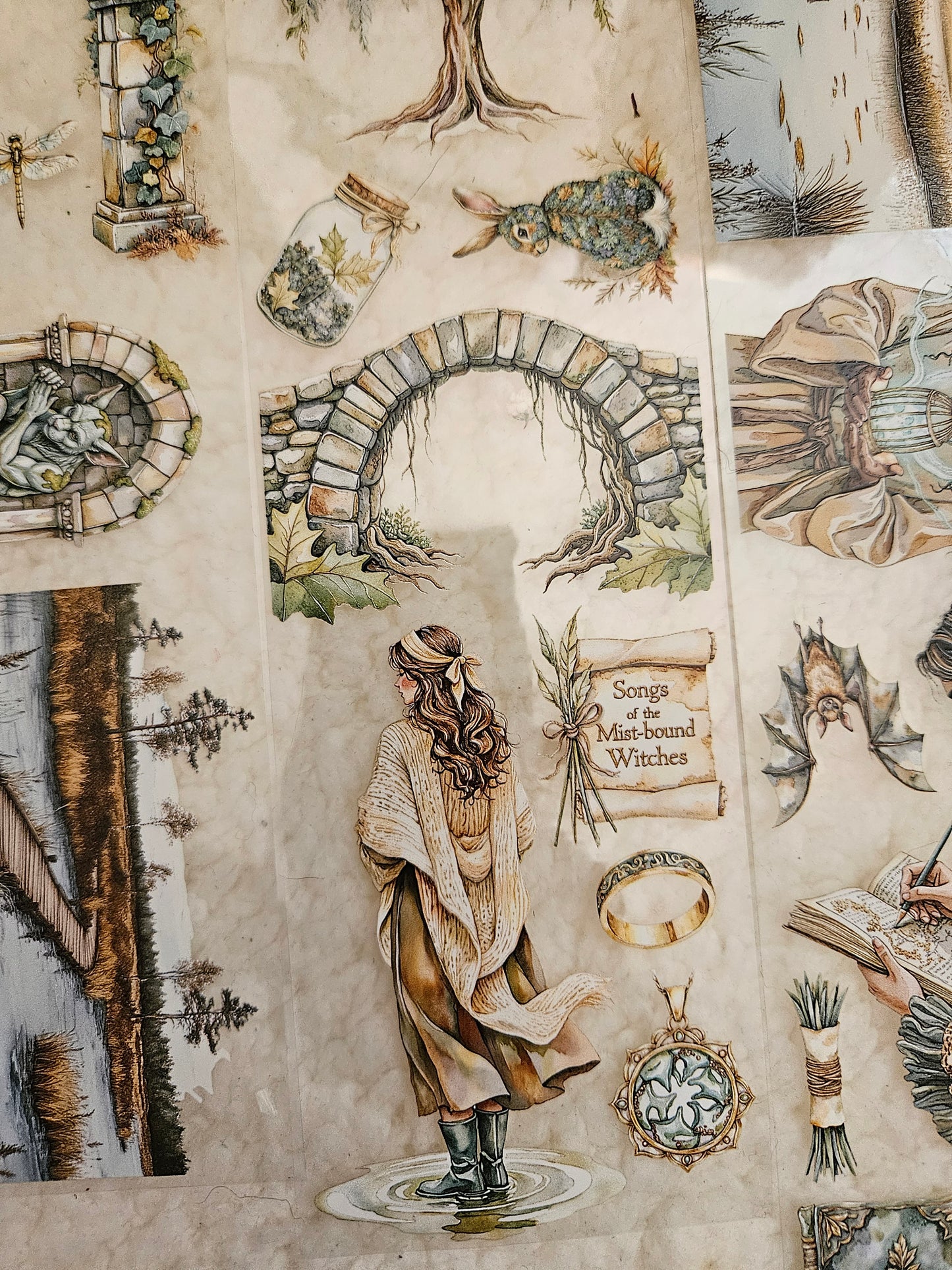Stillwater Secrets, Crystal Ink, PET TAPE, 7 cm wide