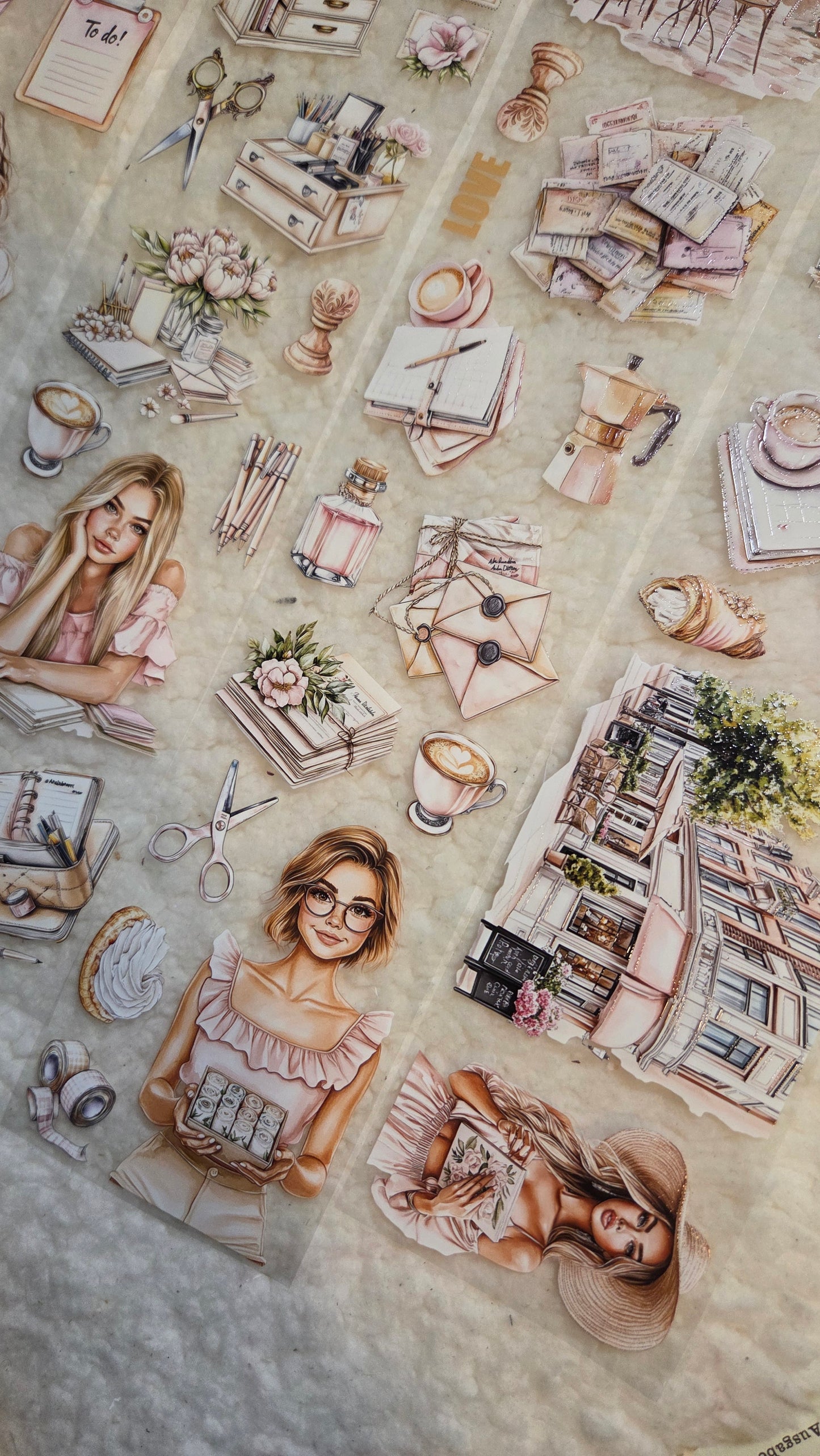 My Journaling Joy, Crystal Ink, PET TAPE, 7 cm wide