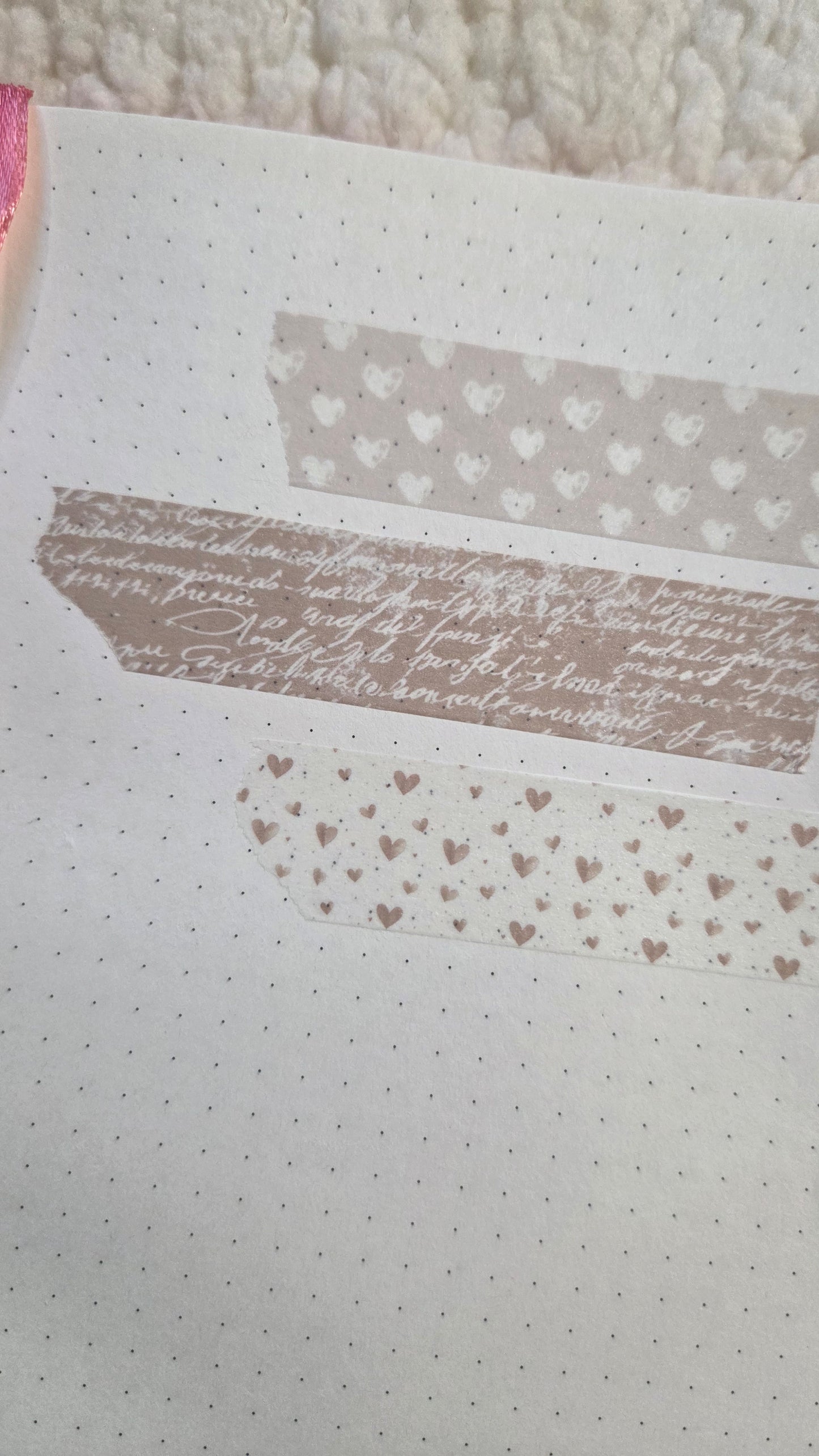 Beige Aesthetic, 2 cm wide - WASHI Tape | Scrapbooking & Journaling