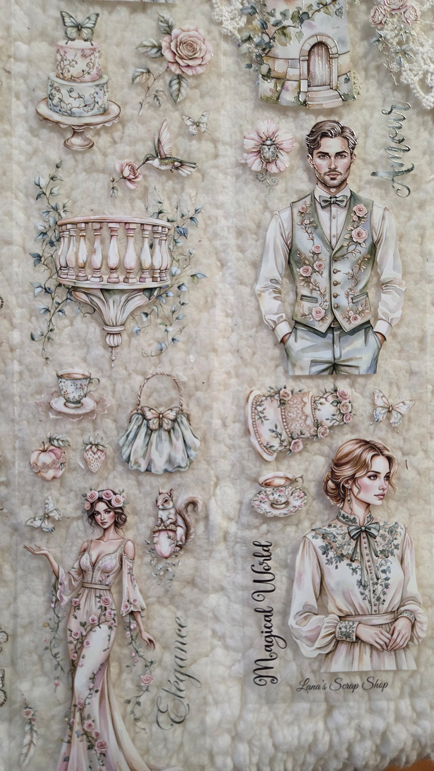 Garden of Silk and Lace - PET Tape