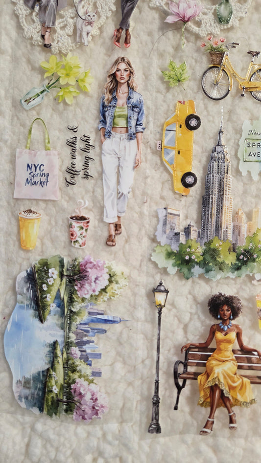 Blooming in New York - PET Tape