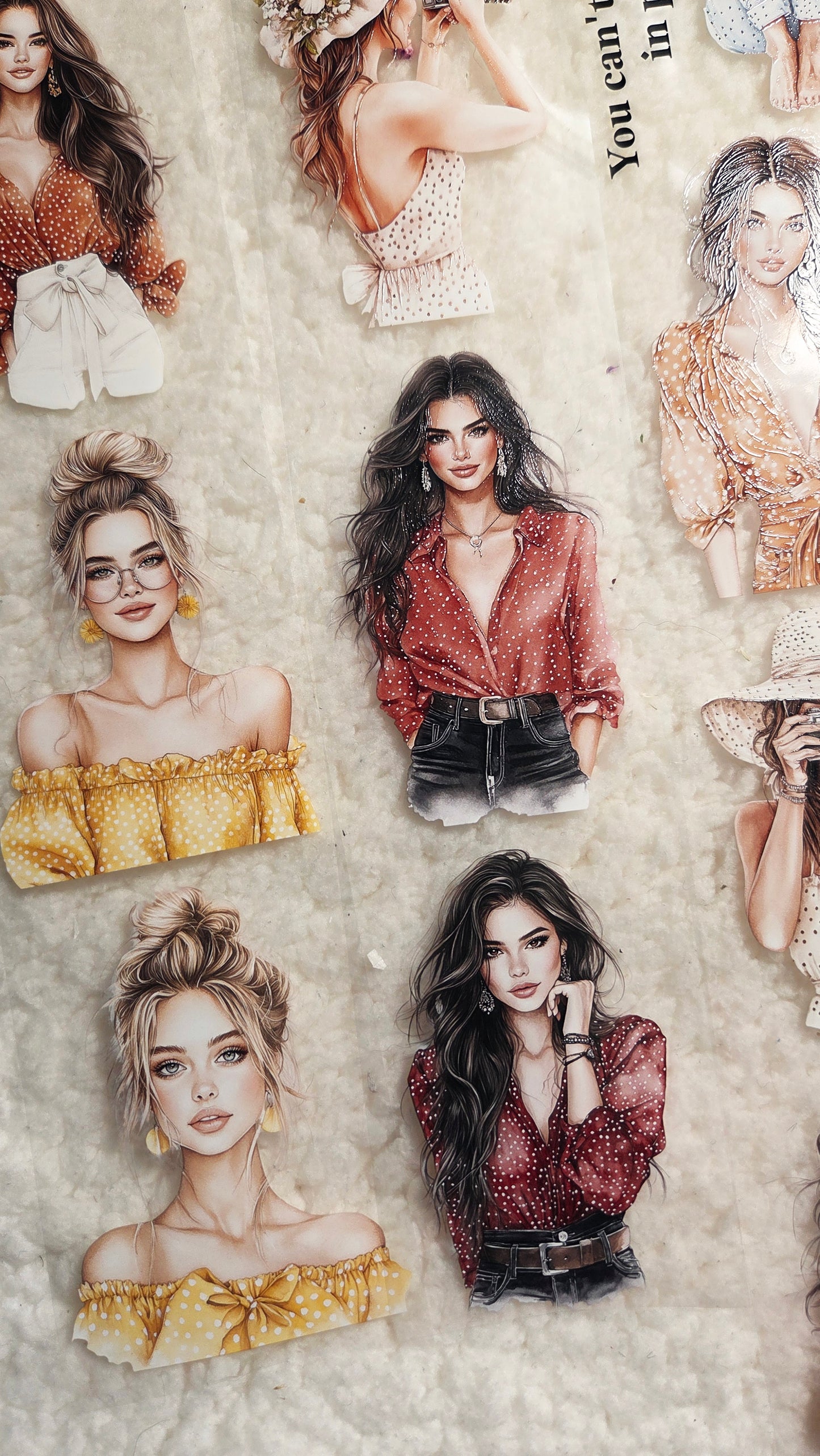 Dotty Darlings, Crystal Ink, PET TAPE, 7 cm wide