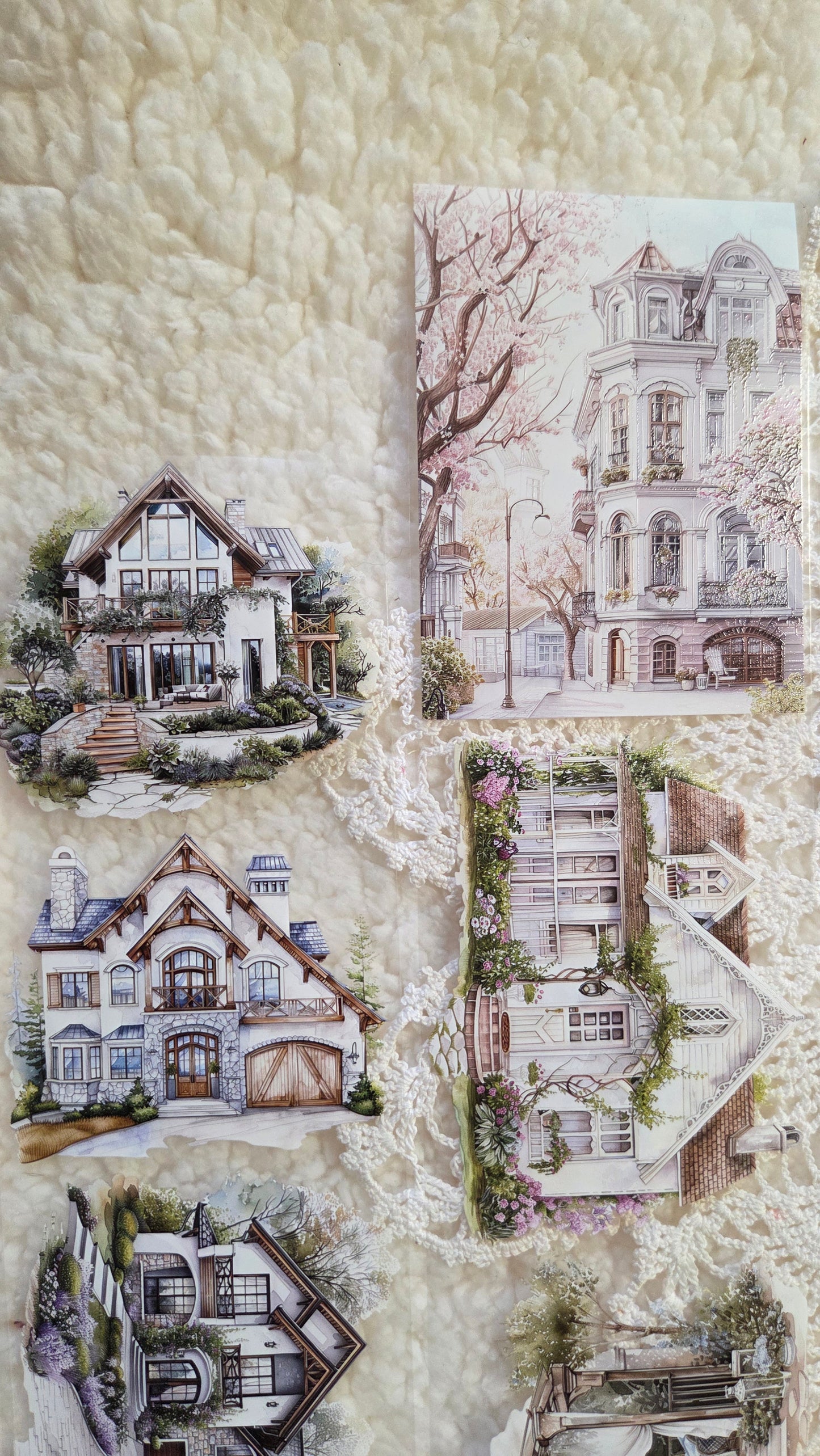 Spring Landscape 8 cm  - PET Tape