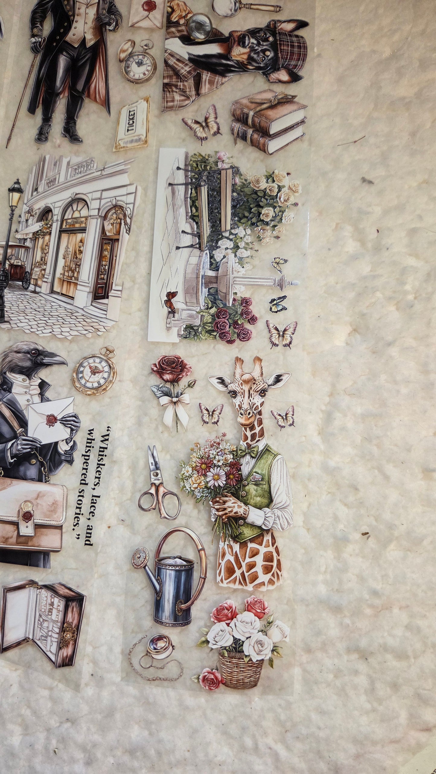 The Aristopets Mystery, Crystal Ink, PET TAPE, 7 cm wide