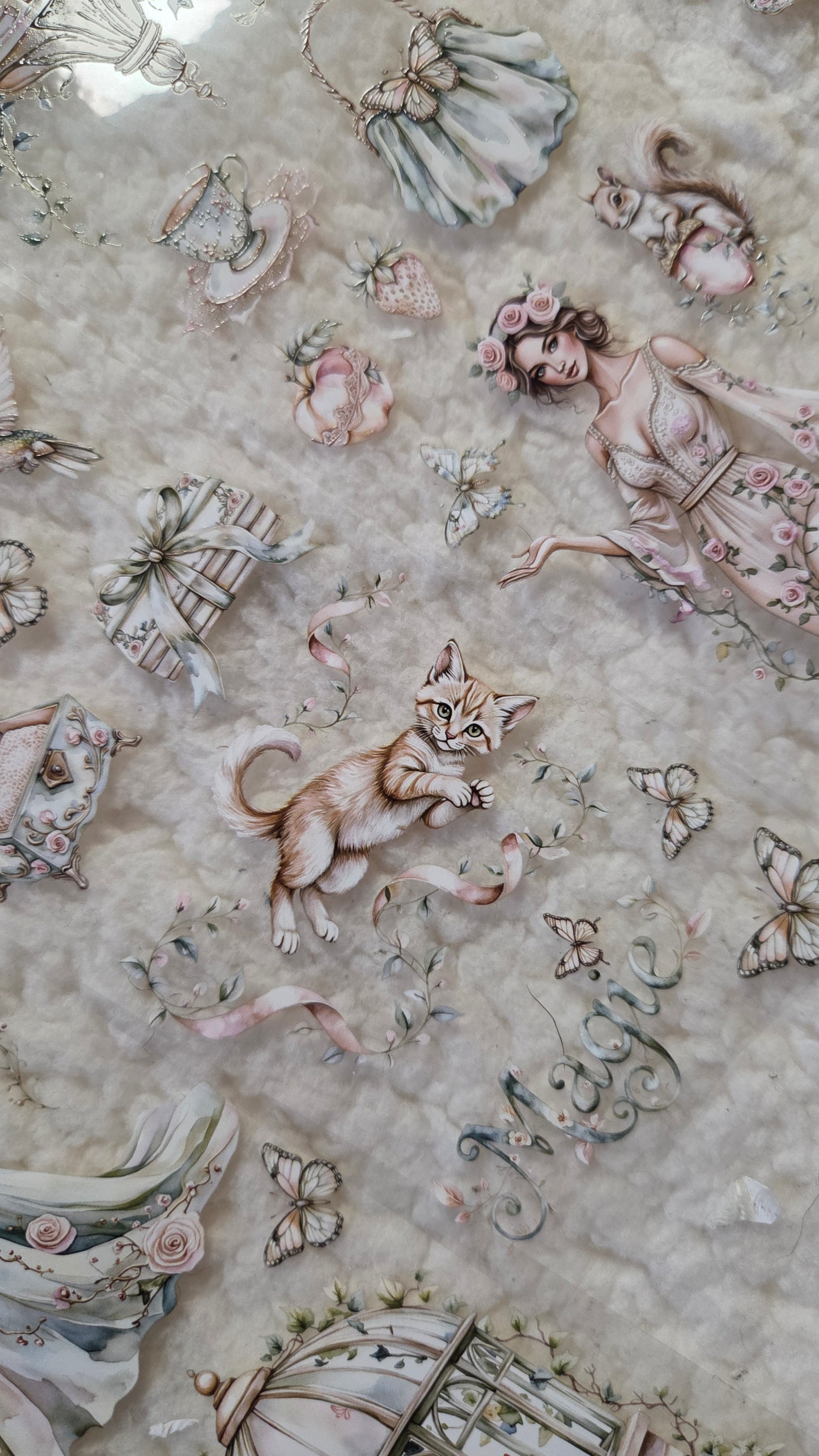 Garden of Silk and Lace - PET Tape