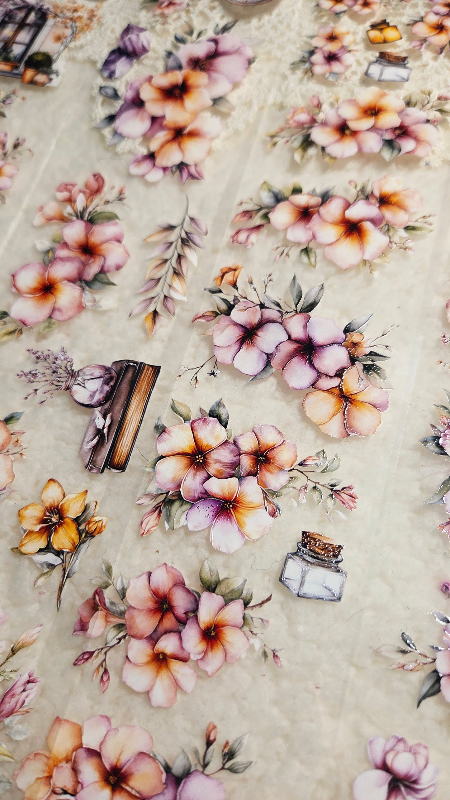 Too Pretty To Pass, Crystal Ink, PET TAPE, 6,5 cm wide