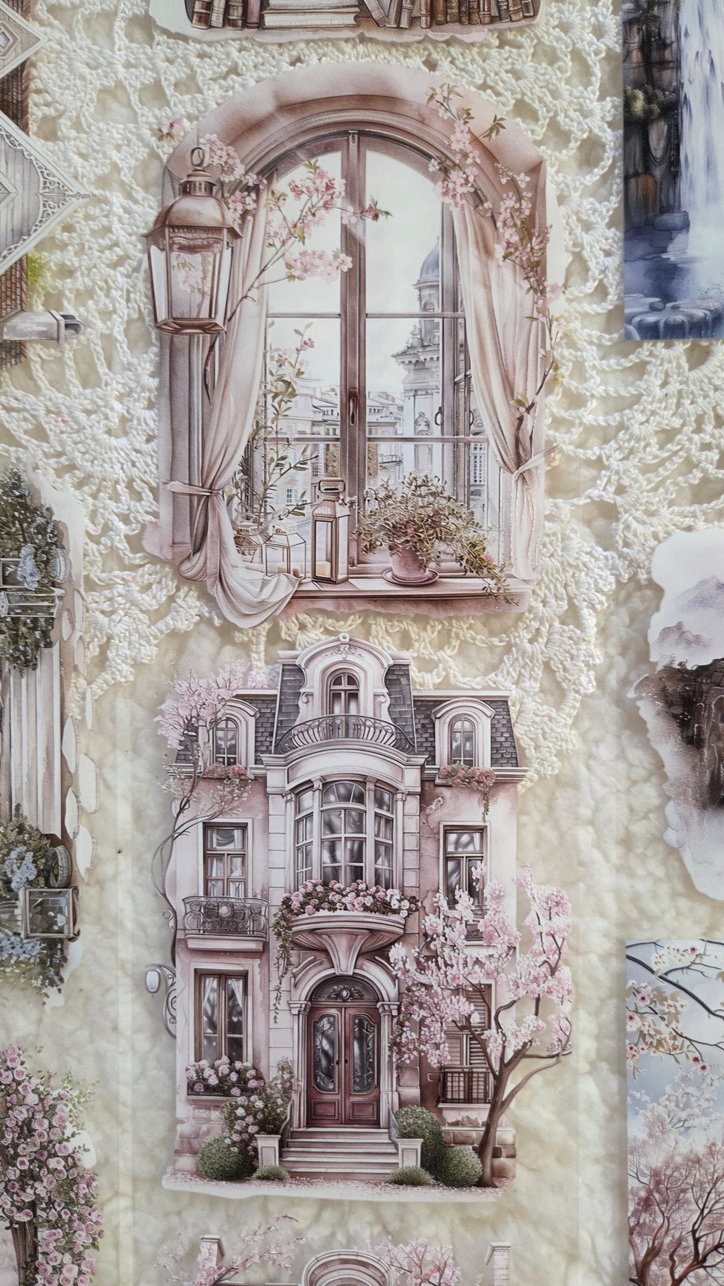 Spring Landscape 8 cm  - PET Tape