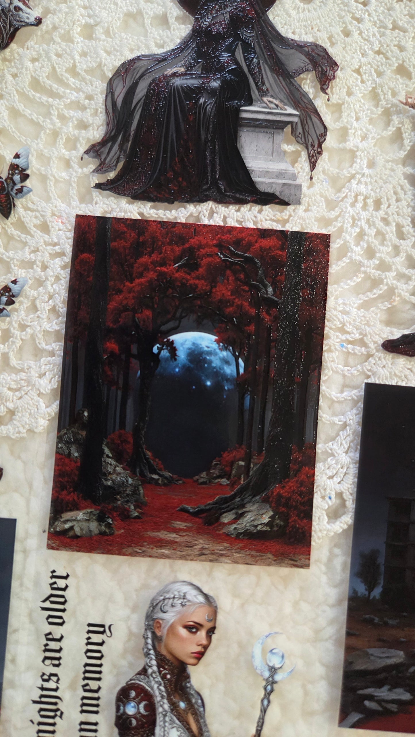 Crimson Moon Sanctum - PET Tape