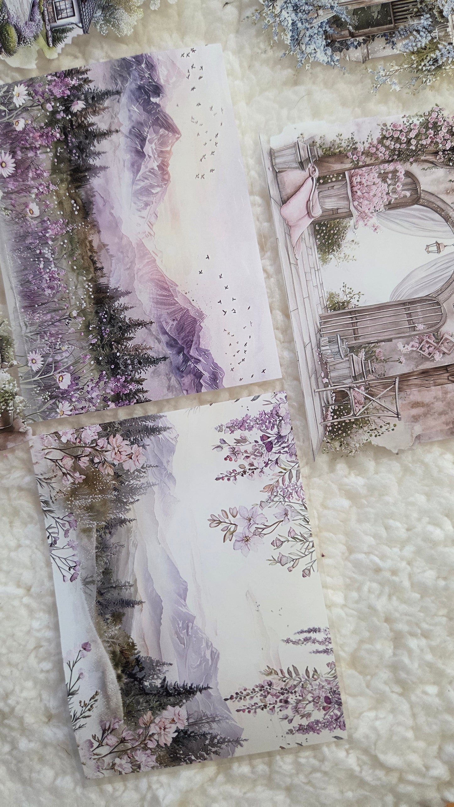 Spring Landscape 8 cm  - PET Tape